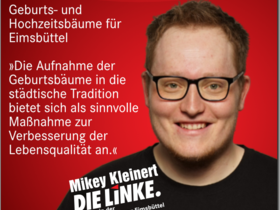 Mikey Kleinert zu seinem Antrag "Geburts- und Hochzeitsbäume für Eimsbüttel"