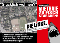 Miethaie BUWOG/Vonovia zu Fischstäbchen! DIE LINKE.Fraktion in der Bezirksversammlung Eimsbüttel