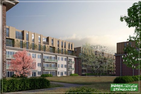 Spengelweg Aufstockungsvorschlag André