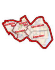 Eimsbuetteler Stadtteile Eimsbüttel / Hoheluft / Rotherbaum